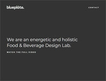 Tablet Screenshot of blueplatestudios.com
